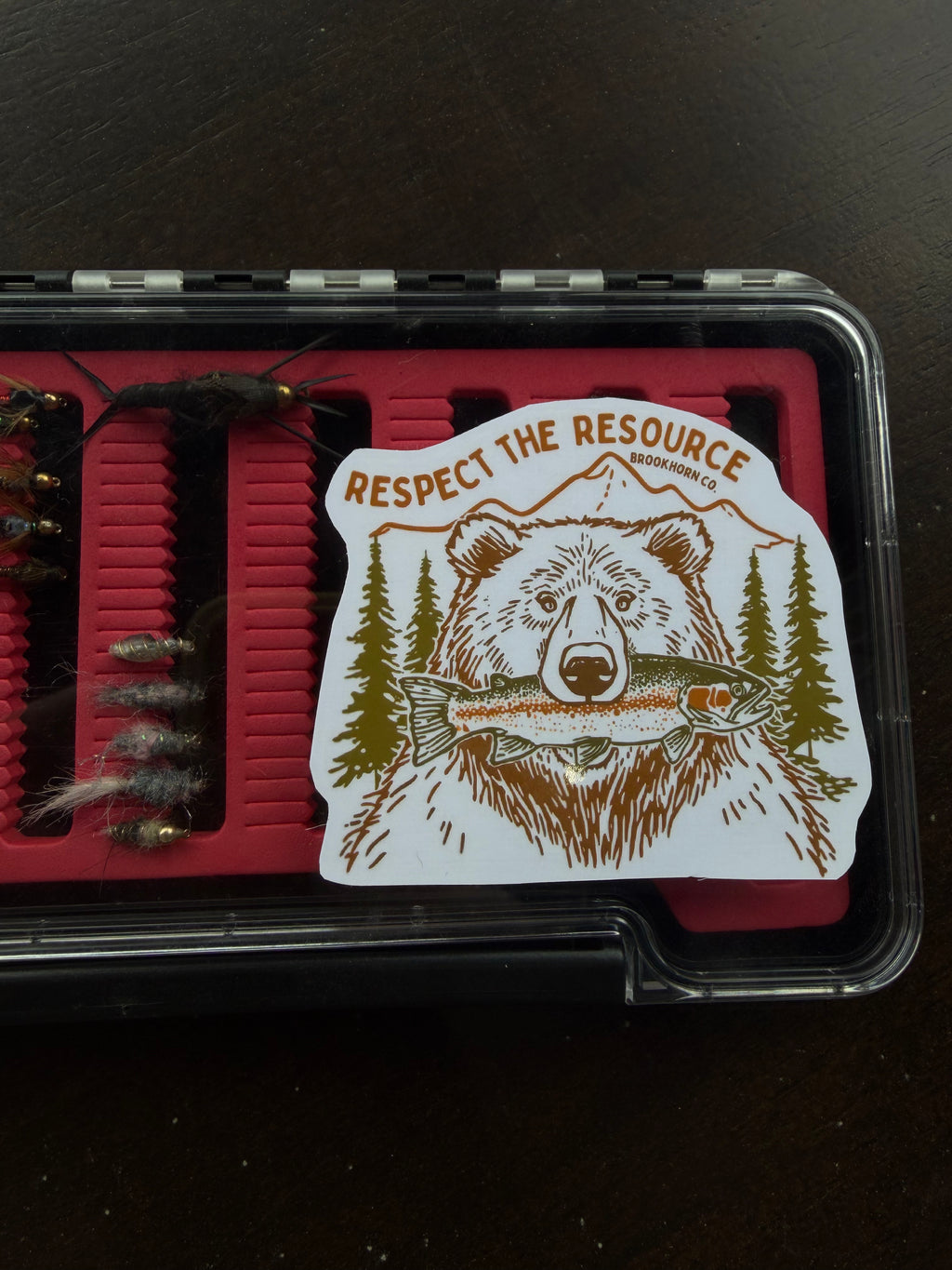 Respect the resource sticker