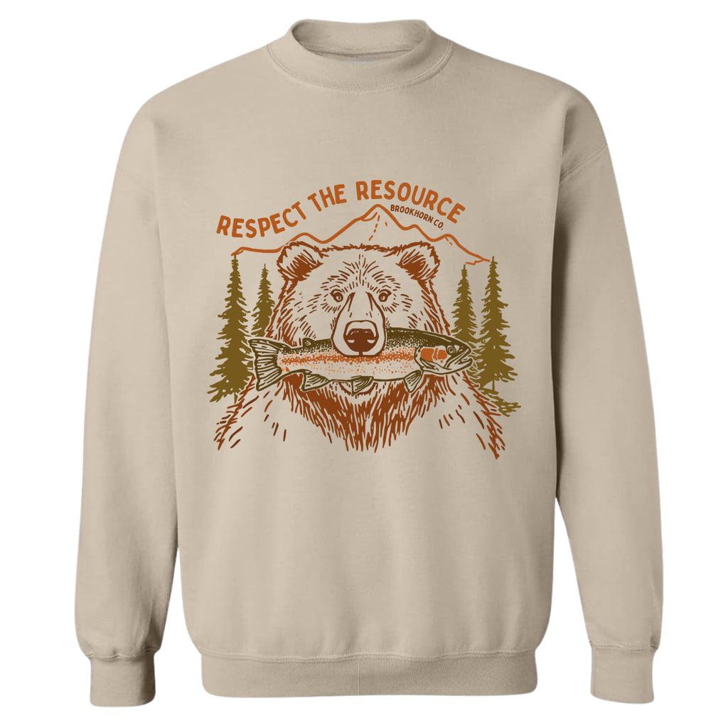 Respect the resource sweatshirt