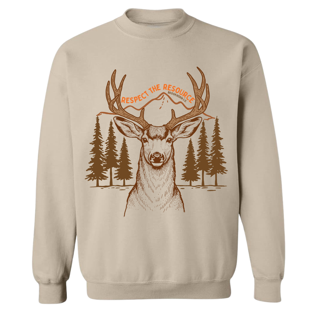 Respect the resource sweatshirt