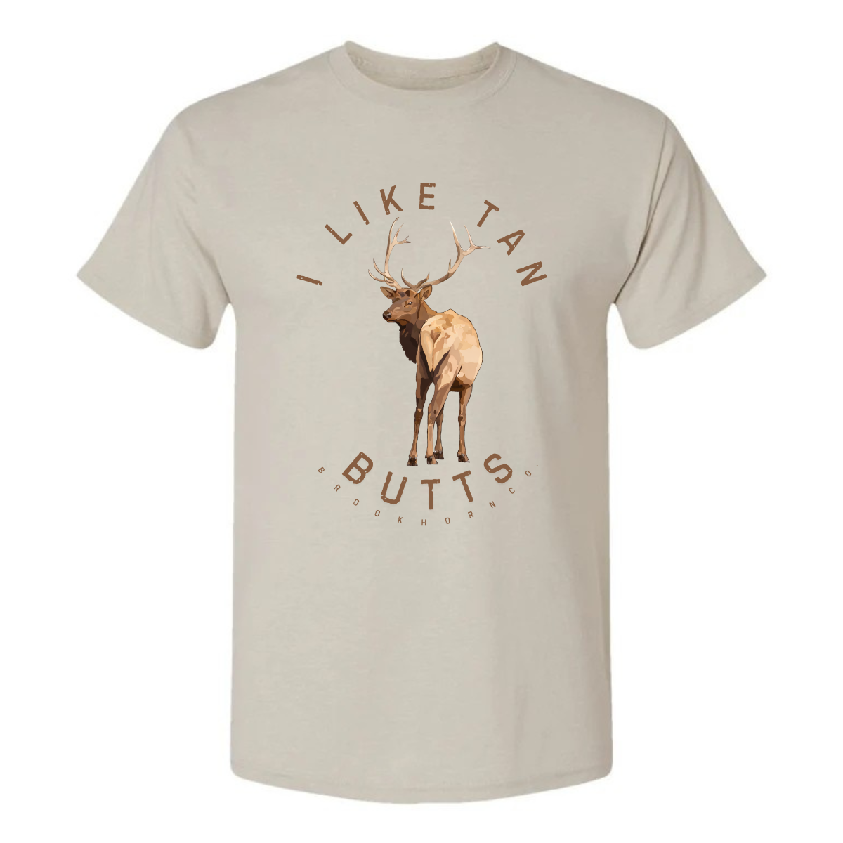 Tan butts tee